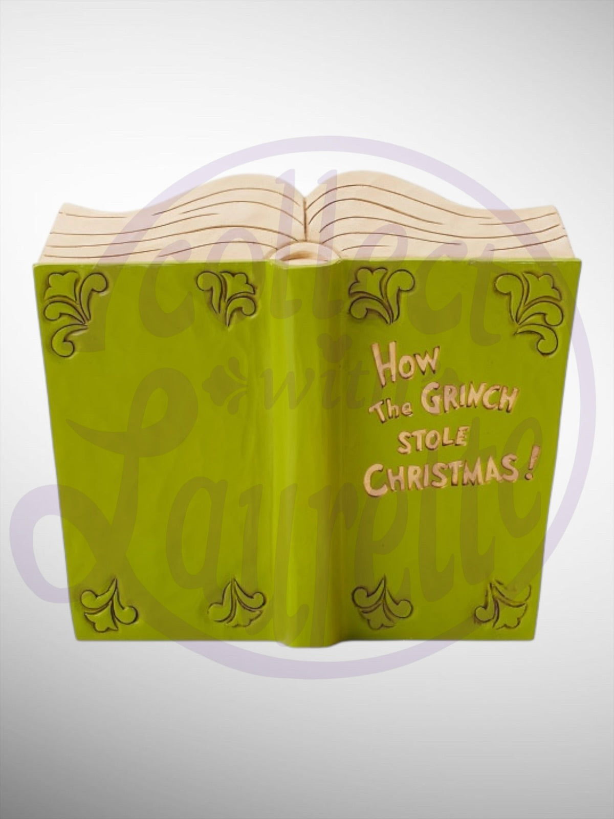 Jim Shore Dr. Seuss The Grinch - Grinch Max Cindy Storybook Figurine